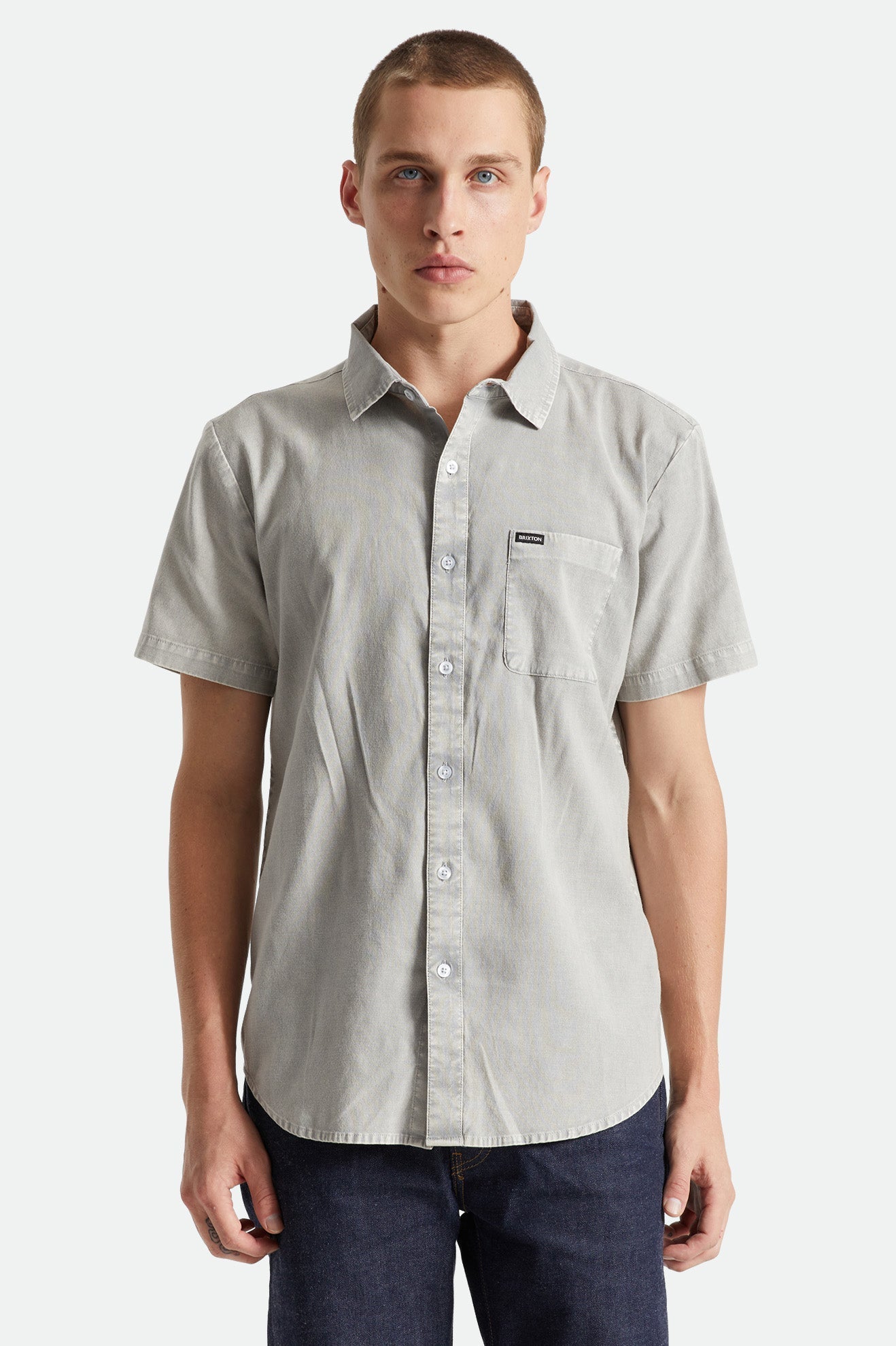 Charter Oxford S/S Woven - Vapor Sun Wash - Dotty&Dan